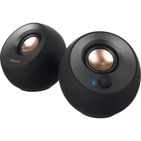 Creative Pebble V2 - Computer Luidsprekers - USB-C - 16W - Ingebouwde Versterking – afbeelding 2