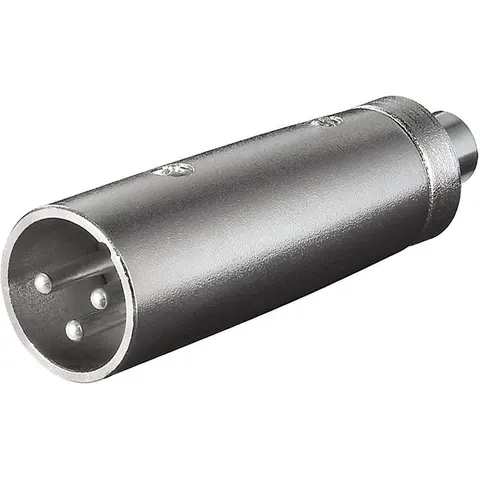 XLR (m) - RCA (v) adapter – afbeelding 2