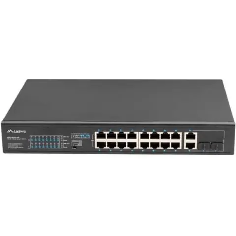 Lanberg RSFE-16P-2C-250 - Netwerkswitch – afbeelding 2
