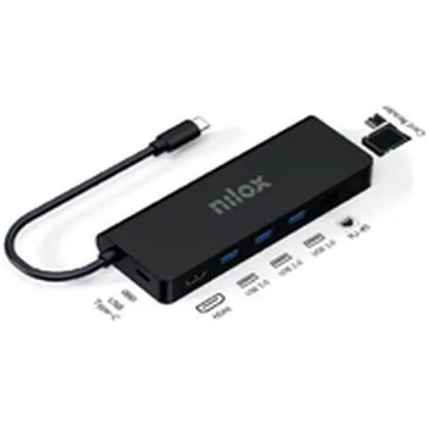 USB Hub Nilox NXDSUSBC04 – afbeelding 2