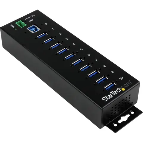 USB Hub Startech ST1030USBM Black – afbeelding 2