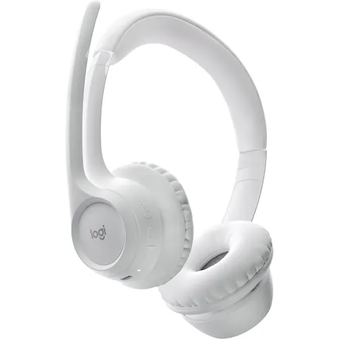 Logitech Zone 300 - Draadloze Headset - Bluetooth - Wit – afbeelding 2