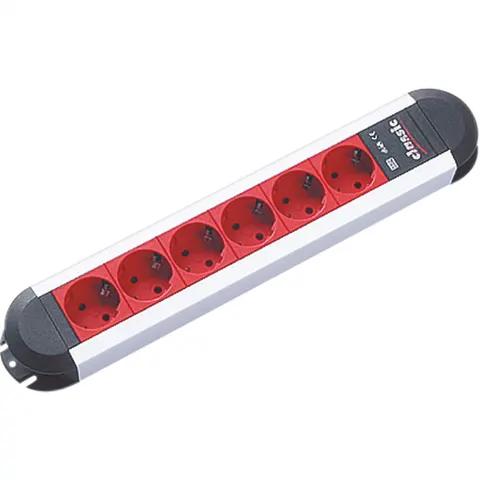 BACHMANN PRIMO 6xCEE7/3 IT rood 2m – afbeelding 2