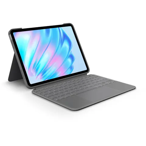 Logitech Combo Touch - QWERTZ Duits - Smart Connector - Grijs – afbeelding 2