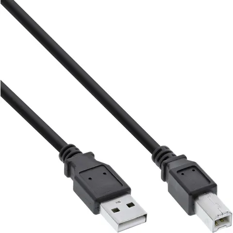 InLine USB naar USB-B kabel - USB2.0 - 0,50 meter – afbeelding 2