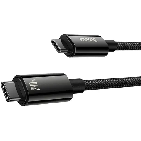 Baseus Tungsten Usb-c-kabel Zilver – afbeelding 2
