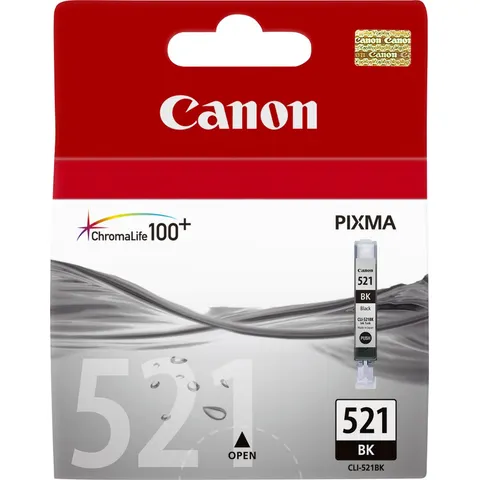 Inktcartridge Canon CLI-521zwart – afbeelding 2