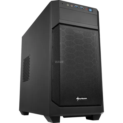 Micro ATX Midtower Case Sharkoon V1000 Black – afbeelding 2