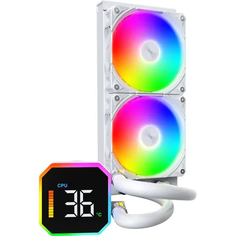 Montech HyperFlow Digital 240 - Wit – afbeelding 2