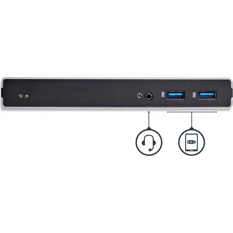 Dockstation Startech USB3SDOCKDD Silver – afbeelding 2