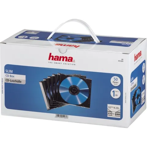 Hama Cd Slim Box 50P. – afbeelding 2