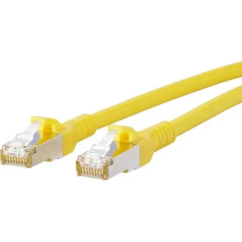 BTR NETCOM - Cat6A netwerkkabel - Geel - 3 meter – afbeelding 2