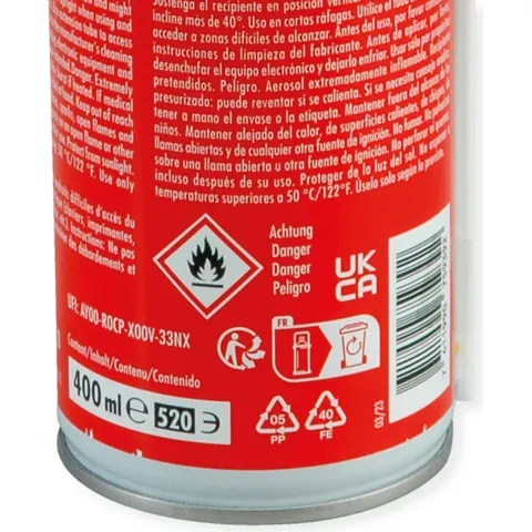 ROLINE luchtdrukspray, 400 ml – afbeelding 2