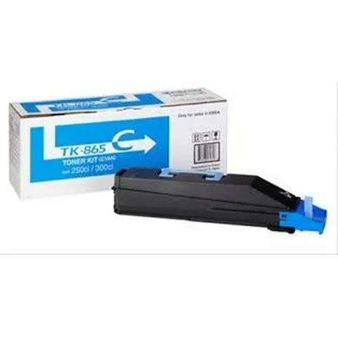 Toner Kyocera TK-865C blauw – afbeelding 2