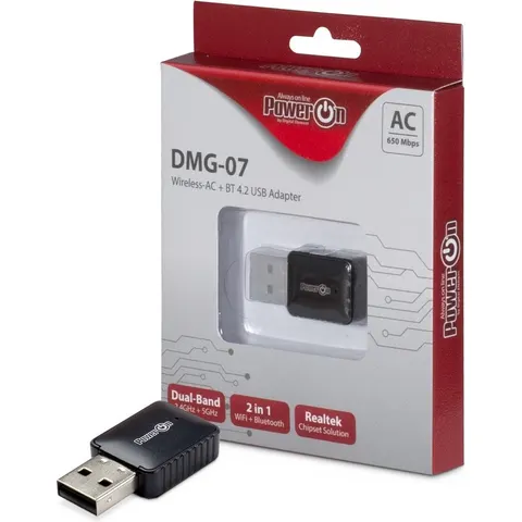 Inter-Tech DMG-07 WLAN / Bluetooth 650 Mbit/s – afbeelding 2