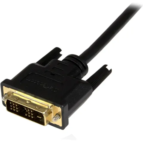StarTech.com 1 m mini HDMI-naar-DVI-D-kabel M/M – afbeelding 2