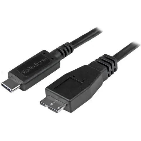 StarTech.com 50cm USB-C naar Micro USB-B Kabel, USB 10Gbps, 3A, Type C naar Micro-B Data Transfer Kabel – afbeelding 2
