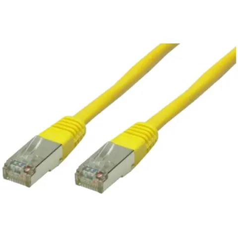 Patchkabel cat 6 S/FTP PIMF Halogenfrei gelb 2m – afbeelding 2