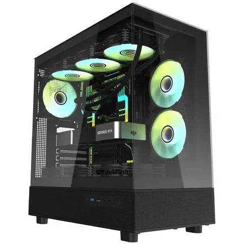 Darkflash - DPX90 Zwart - Computerkast – afbeelding 2