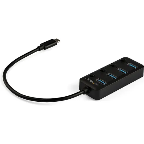 USB Hub Startech HB30C4AIB Black – afbeelding 2