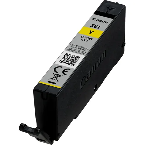 Inktcartridge Canon CLI-581 geel – afbeelding 2
