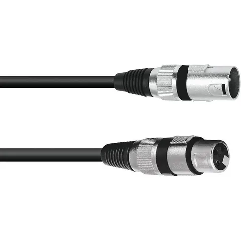OMNITRONIC xlr kabel 3pin 25m bk – afbeelding 2