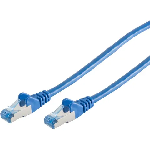 Patchkabel cat6A S/FTP PIMF blau 15m – afbeelding 2