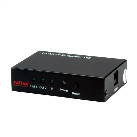 ROLINE 4K HDMI Video-Splitter, 2-voudig – afbeelding 2