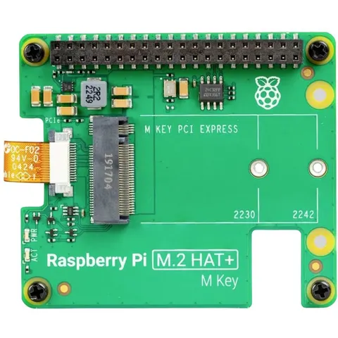 Raspberry Pi® M.2 HAT+ Raspberry Pi uitbreidingsprintplaat Geschikt voor model: Raspberry Pi® 5 B – afbeelding 2
