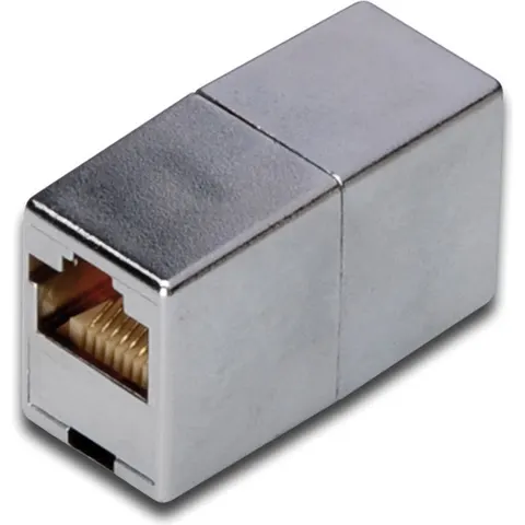 CAT 5e Modular Coupler network splitter Zilver – afbeelding 2
