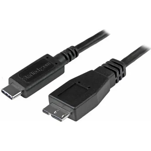 StarTech.com 1m USB-C naar Micro USB-B Kabel, USB 10Gbps, 3A, Type C naar Micro-B Data Transfer Kabel – afbeelding 2