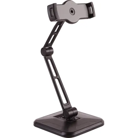 InLine multi-functionele interactieve tablet houder 2-in-1 / zwart – afbeelding 2