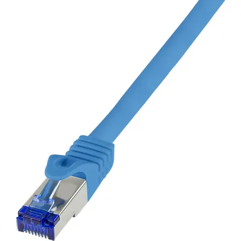 CAT6a sFTP kabel 0.5 meter Blauw – afbeelding 2