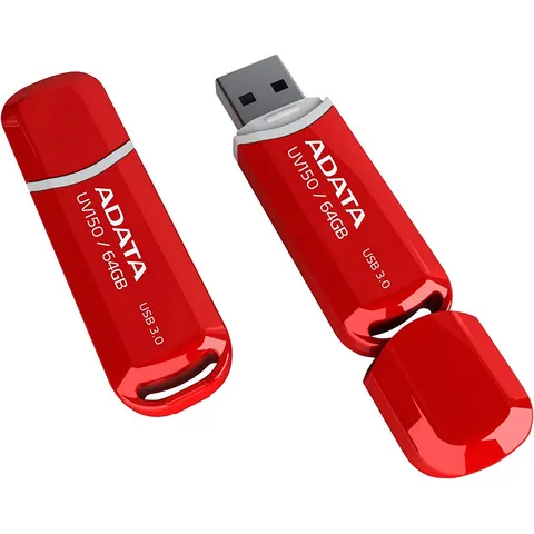 ADATA DashDrive UV150 64GB USB 3.1 Rood – afbeelding 2