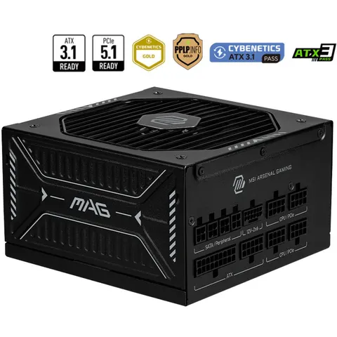 MSI MAG A850GLS - 850 W – afbeelding 2