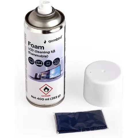 Foam LCD cleaning kit (flammable), 400 ml – afbeelding 2