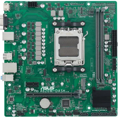 ASUS PRO A620M-DASH-CSM AMD A620 Socket AM5 micro ATX – afbeelding 2