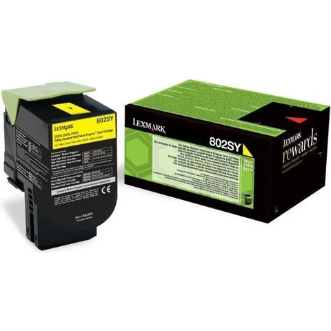 Toner Lexmark Black Yellow – afbeelding 2