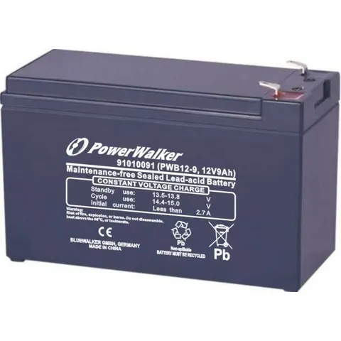 PowerWalker Accu 12V 9Ah – afbeelding 2