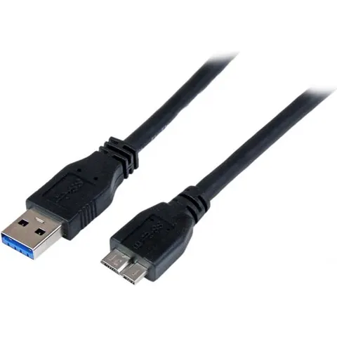 StarTech.com 1 m gecertificeerde SuperSpeed USB 3.0 A-naar-micro-B-kabel – afbeelding 2