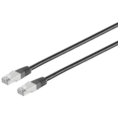 Patchkabel cat 6 S/FTP PIMF Halogenfrei schwarz 5m – afbeelding 2