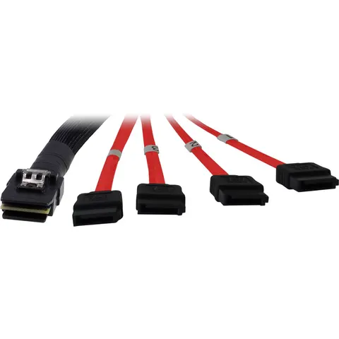 Inter-Tech SFF 8087 - 4 x SATA 1m – afbeelding 2