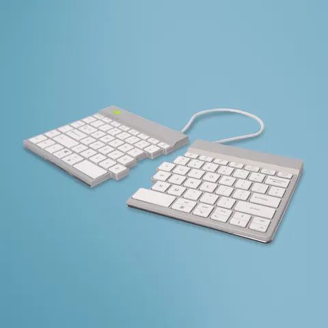 Toetsenbord R-Go Split Break QWERTY WL Wit – afbeelding 2
