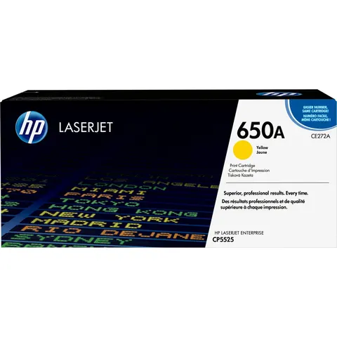 Toner HP 650A Yellow – afbeelding 2
