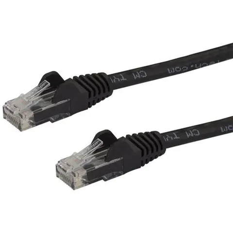 StarTech.com Cat6 patchkabel met snagless RJ45 connectors – 3 m, zwart – afbeelding 2