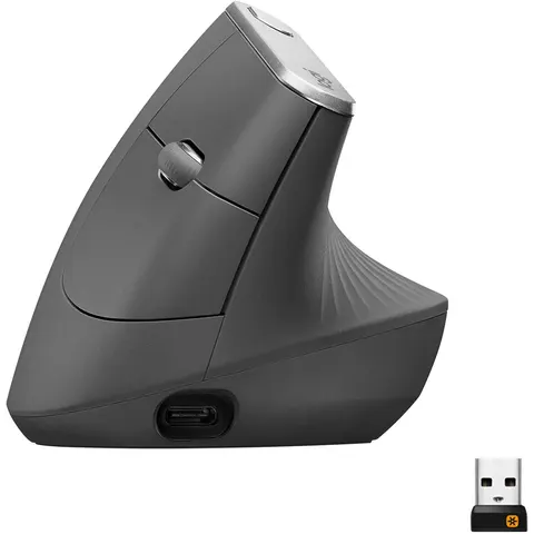 Muis Logitech MX Vertical grafiet – afbeelding 2