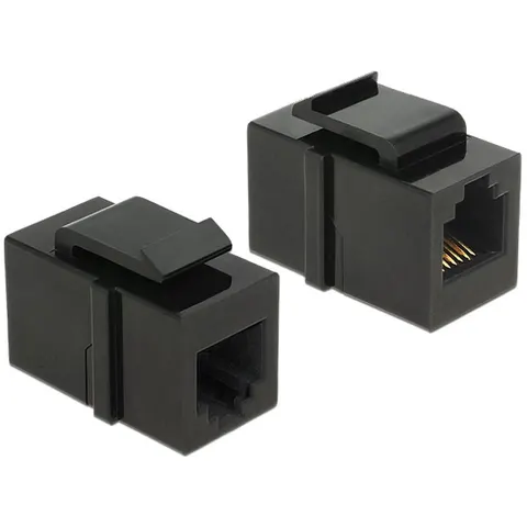 Keystone module RJ12 - zwart – afbeelding 2