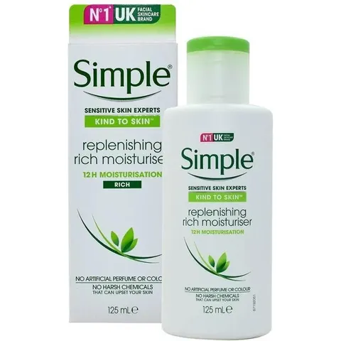 Simple Replenish Rich Lotion 125ml – afbeelding 2