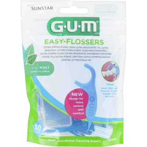 GUM Floss easy flossers mint - 30st – afbeelding 2