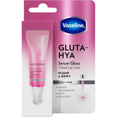 Vaseline Gluta-Hya Rosy Pink Lipgloss – afbeelding 3